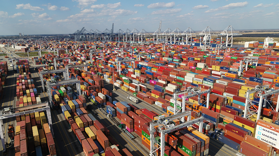 Port smashes cargo volume record in 2020