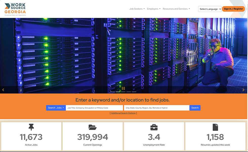 State Website connects industries and employees